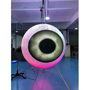 P1.5~P4 Indoor Flex LED display ball/round/globe shape