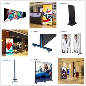 Vendor good price P2 P2.5 LED poster led display with 3 year warranty