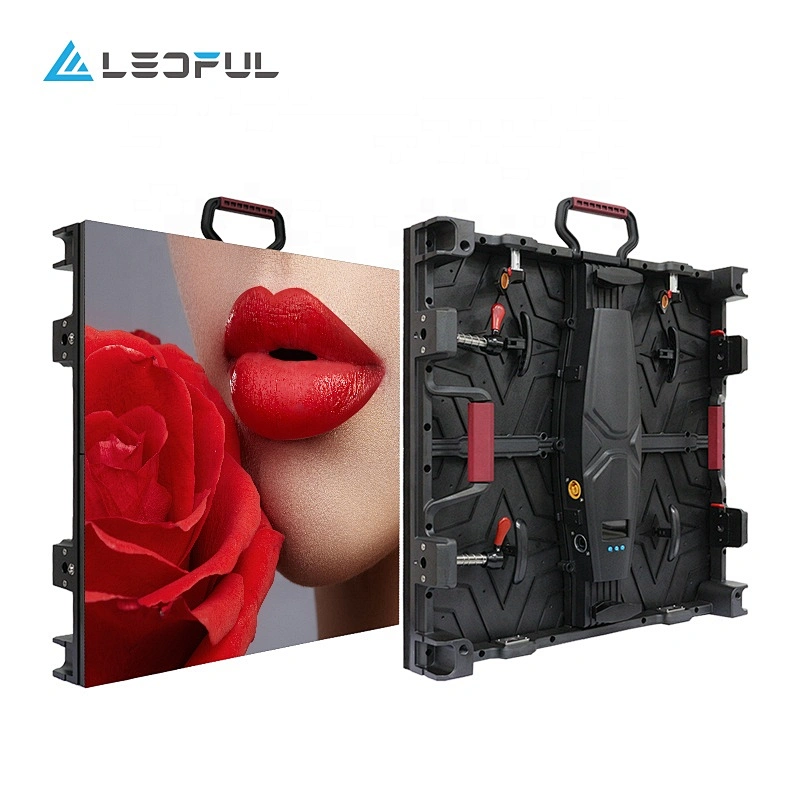 LEDFUL 2020 New 500x500 cabinet full color P2.97 P3.91 P4.81 Rental SMD flexible led display panels screen indoor outdoor Price