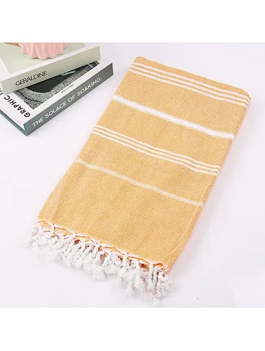 Wholesale good quality beach towel blanket with tassels