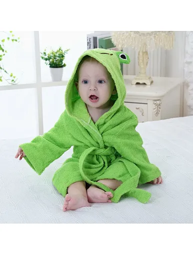 Bathrobe Fleece Wholesale Kid Spa Robe sale animal modeling hooded cloak soft lovely Hooded Bath towel