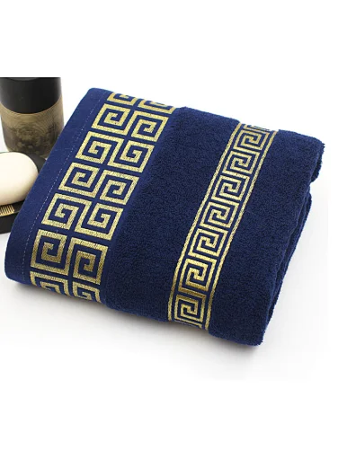China style 100% cotton Dobby woven yarn dyed Wholesale best quality super dry cheap high water absorption cotton bath promotional hotel towel set
