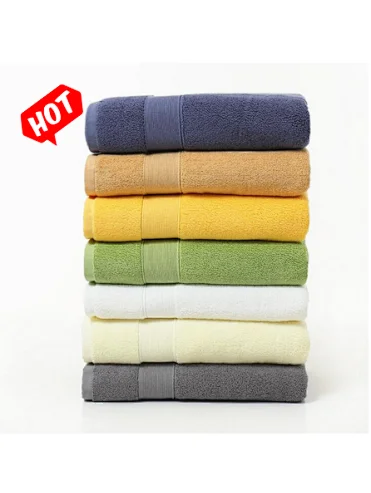 100% Cotton Towels Cut Pile Cotton Face Towel Hand Towel