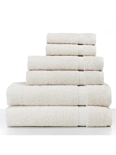 High quality plain dyed Cotton luxury hotel towels set