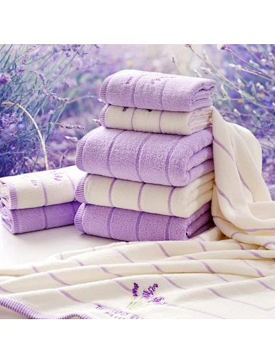 2022 factory direct cotton embroidered adult absorbent facial wash towel Jacquard embroidery Pattern Home household Daily