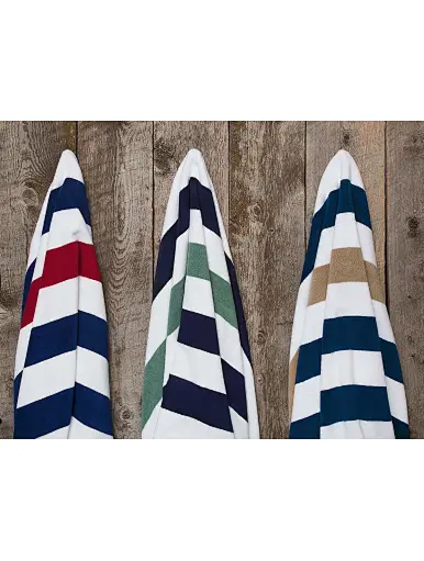 Cotton beach towel custom Highly Absorbent Quick Dry Brightly Colored Classic Stripe Beach Pool Camp stripe beach towels swimming pool towel