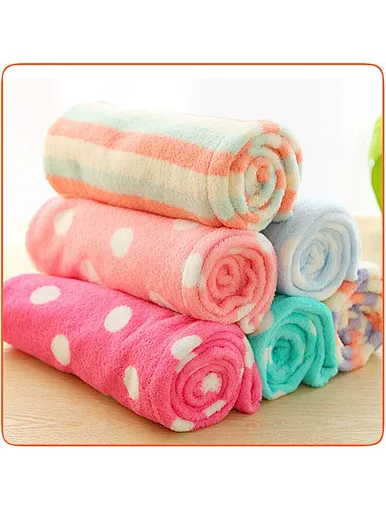 Ultra Soft Microfiber absorbent hair drying towel