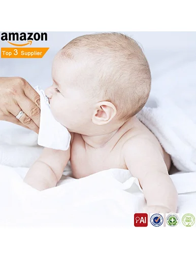 Amazon's best-selling high-quality product, fiber material, soft and delicate, used as a saliva towel, to wipe the baby's saliva, to avoid soiling clothes, not to damage the chin and neck skin, so that mother can assured and keep the baby healthy.