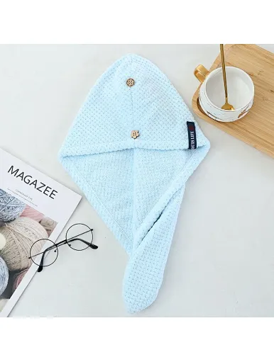 Quick drying hair towel microfiber hair drying towel turban