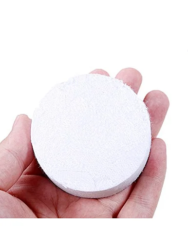 Travel essential 100% cotton disposable compressed white tablet towel,Disposable cotton compression towel, white, round, absorbent, put into water for use, small size, convenient to carry, sanitary and convenient, customized card