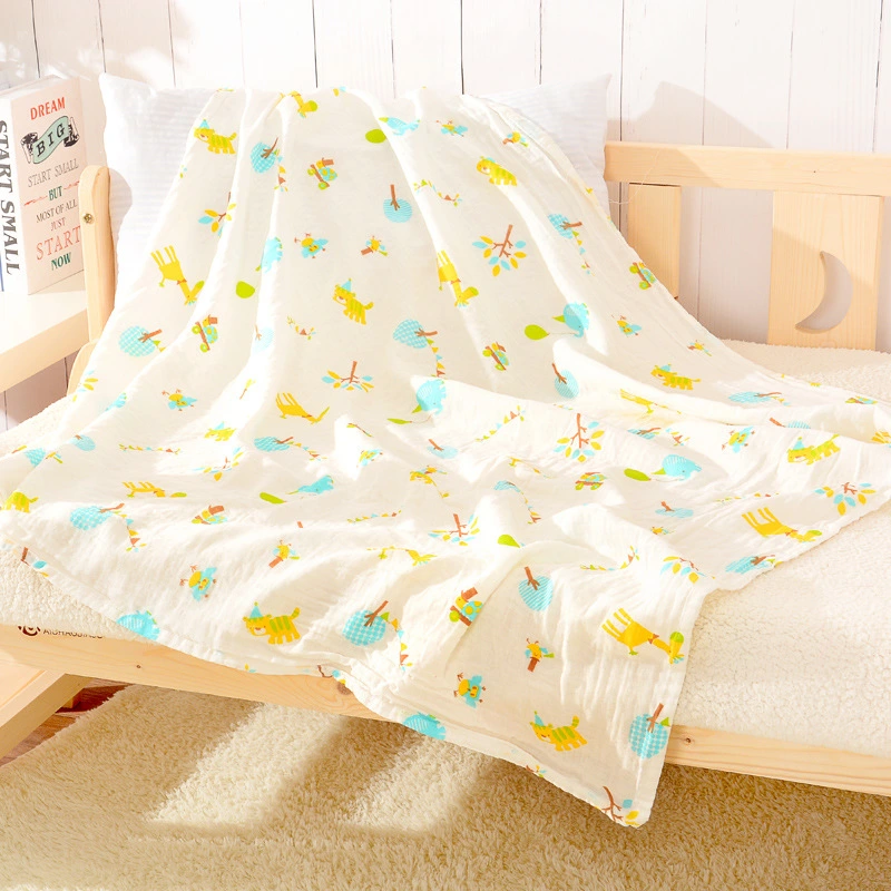 Baby bath towel For Newborn Blankets baby muslin gauze
