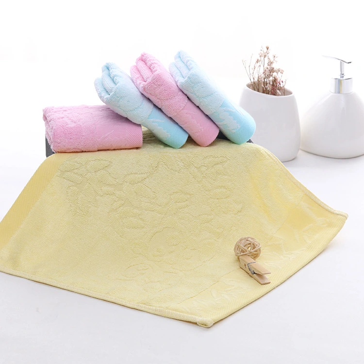 Eco friendly bamboo bath towels cute towels