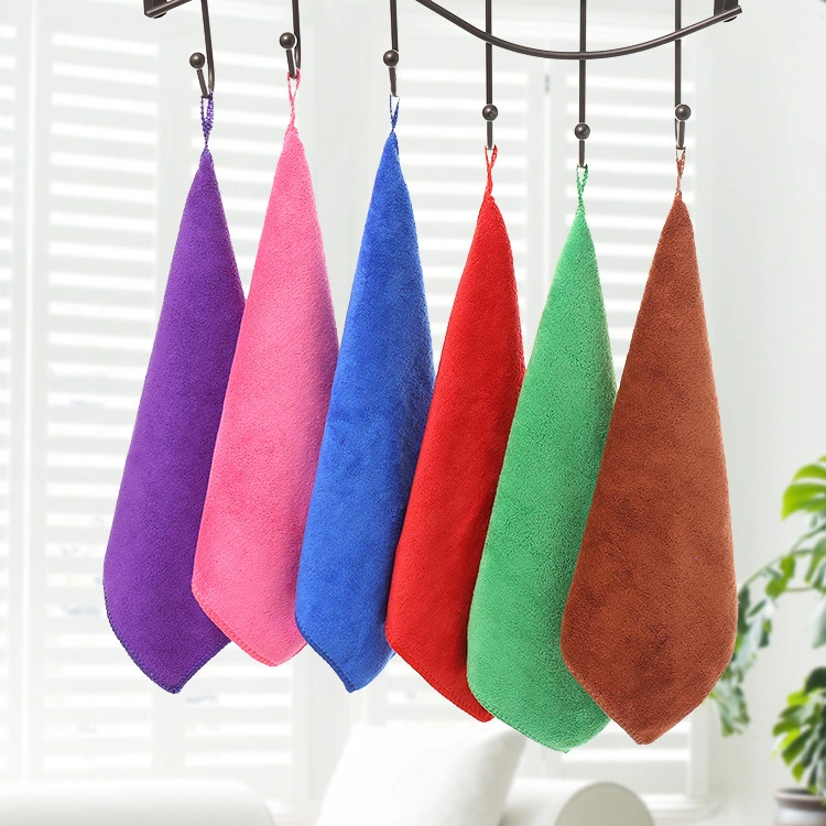 Wholesale super cleaning absorbent microfiber hand towels