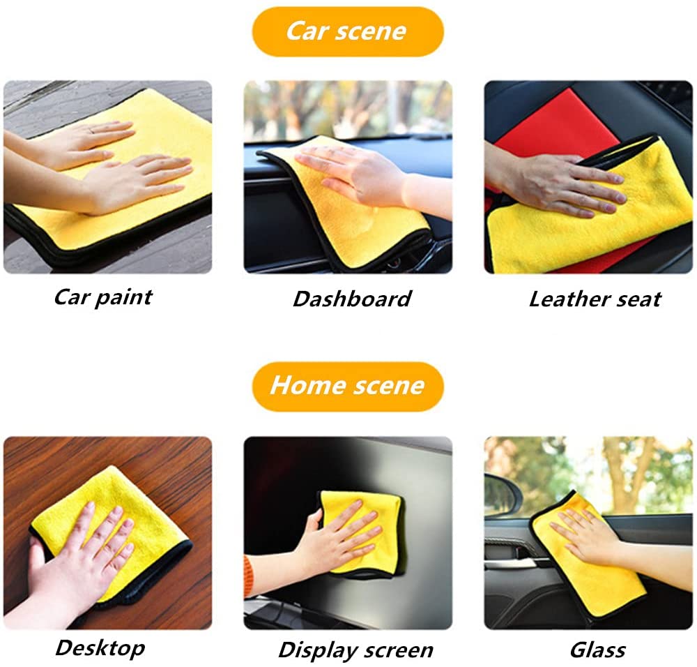 Microfiber super absorbent cleaning cloth