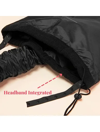 High quality drawstring hair drying cap oil drying cap heating cap without electric, Reduces heat around your ears and neck, to prevent heat and irritation issues. With all this,soft,ad justable fit,save time and effort