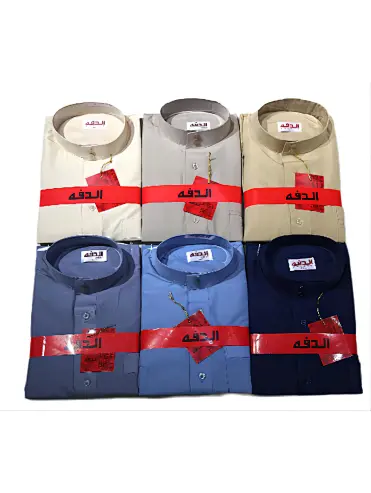 Factory Direct Selling High Quality New design Fashion Daffah Thobe Islamic men Clothing Robe Qatar Style Thawb jubbah