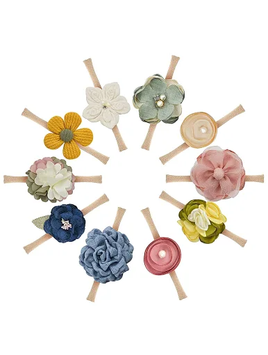 Comfortable, soft, no harm to skin, elastic Photo Props, lovely baby hair band, Suitable for All Occasions , birthday parties, baby beauty pageants