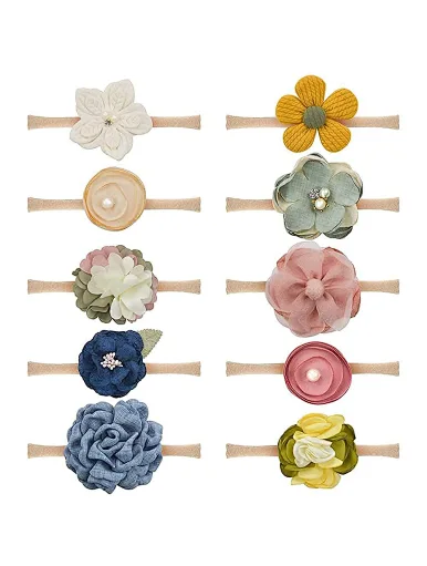 Comfortable, soft, no harm to skin, elastic Photo Props, lovely baby hair band, Suitable for All Occasions , birthday parties, baby beauty pageants