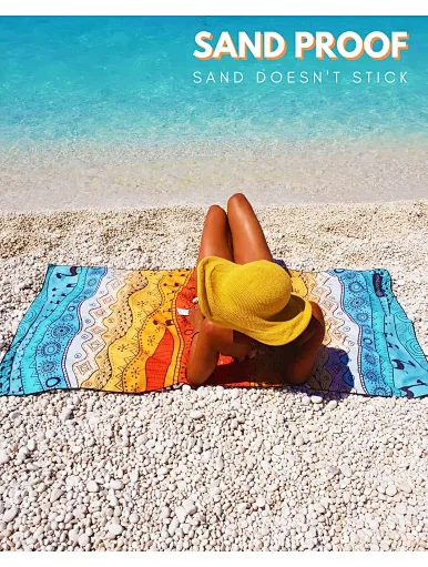 Microfiber multi talented printing oversize color absorbent shawl beach towel, gradient, beauty, Amazon hot sale, sun, giraffe, geometry,sun