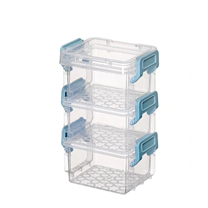 Dynasty Open Storage Plastic Multi Layer Rack Small - 3 Tier, Size: 427 X  277 X 520 Mm