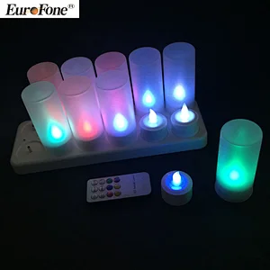 Charged Led electric Candle Light With Remote Control