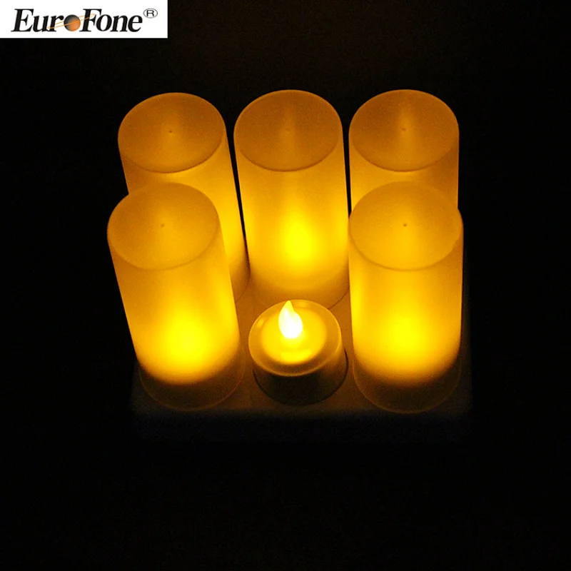 newest !!! LED small rechargeable birthday led lights candles with remote