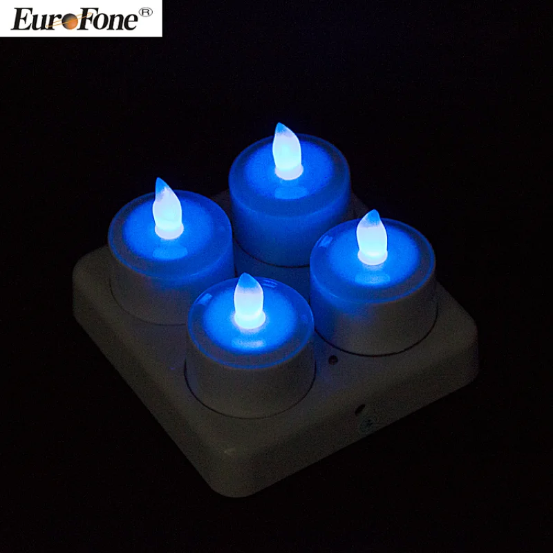 Manufacturers wholesale LED rechargeable candle sets with remote-controlled electronic candles
