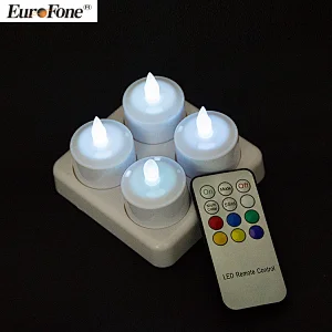 factory wholesale Multi-color rechargeable wholesale led candle light