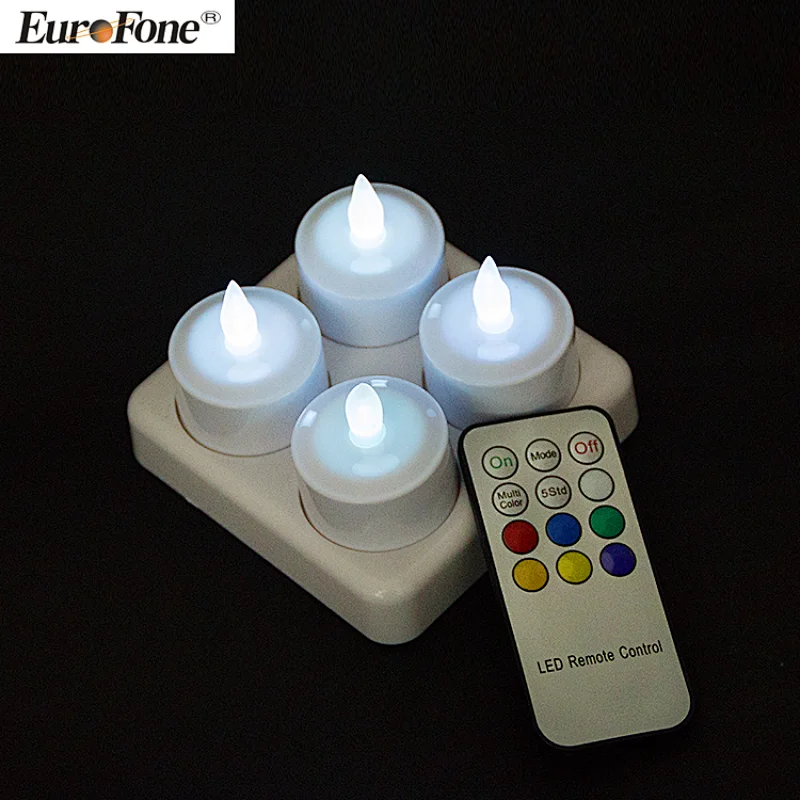 factory wholesale Multi-color rechargeable wholesale led candle light