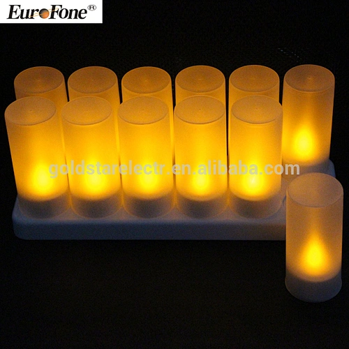 new style without remote control function   Rechargeable led tealight candle
