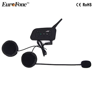 Bluetooth helmet intercom headset for 6 riders 1200 meter V6-1200