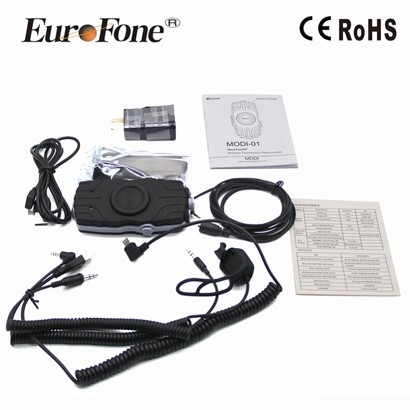 2-Way Radio Cable for Connector bluetooth intercom MODI 01 adaptor