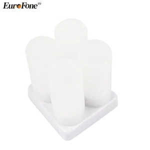 Newest design cold white color Rechargeable LED candle