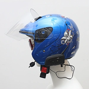 Hot sale motorcycle bluetooth intercom headset 6 Riders talking at the same time V6 interphone