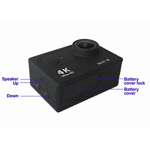 H9  Action Camera 4K Wifi Sports Mini Ultra HD  Waterproof Camera Sports Mini