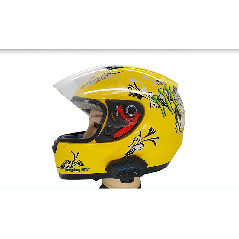 Cheap price wireless headset  motorcycle  helmet bluetooth  headset Speakers Support Hands-Free Calling for Answering