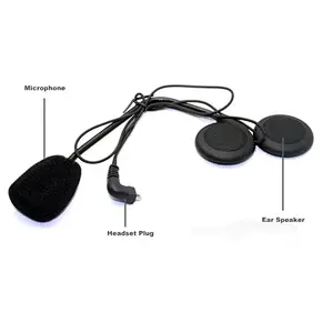 motorbike helmet  accessories  Bluetooth intercom headset  earphone for rider