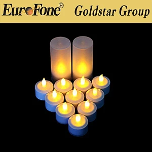 good quality home decoration Rechargeable LED Tea Light Candles