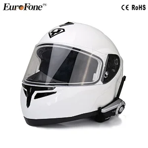 Newest 1500 Meters Full-Duplex Motorcycle Helmet Blue tooth Headphones