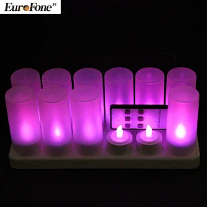 2020 wholesale cheap water-proof rechargeable led candles light