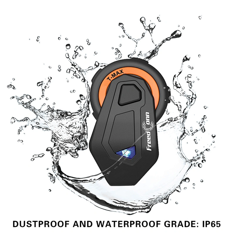 2021 popular capacete de bicicleta sem fio viva-voz walkie talkies bluetooth interfone T-max