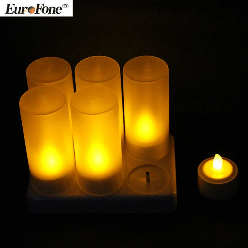 most popular led candle tea light decoration house party rechargeable led candle