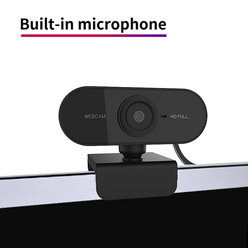 New anchor  full HD webcam live 360 degrees  rotation built-in noise reduction microphone USB computer camera