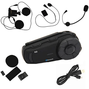 1000 Meters  Motorbike Helmet Bluetooth Intercom Headset