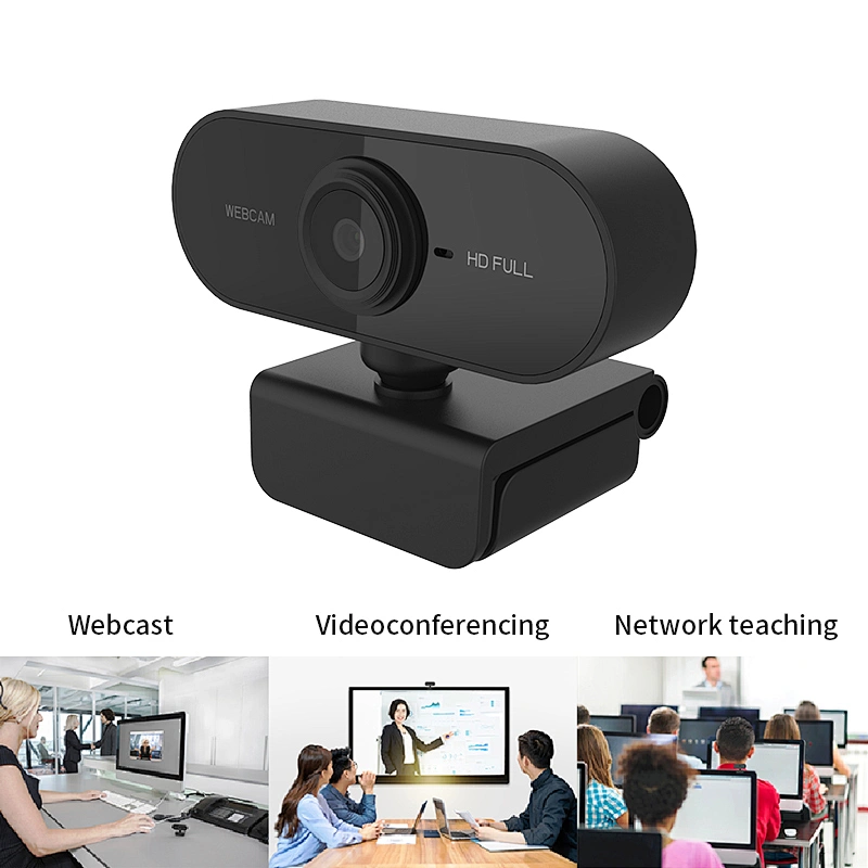 New anchor  full HD webcam live 360 degrees  rotation built-in noise reduction microphone USB computer camera