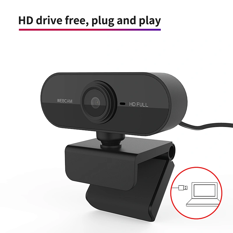 New anchor  full HD webcam live 360 degrees  rotation built-in noise reduction microphone USB computer camera