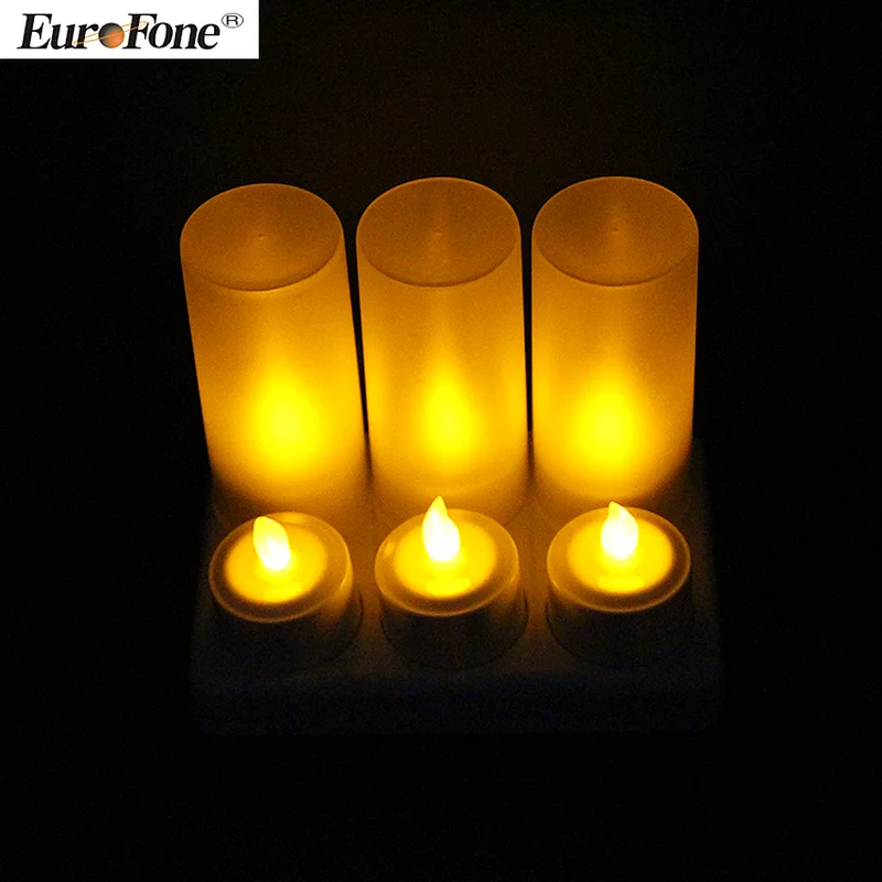 newest !!! LED small rechargeable birthday led lights candles with remote