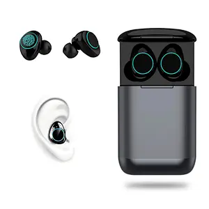 twins true wireless charging case  bluetooth stereo earphone touch control earbud