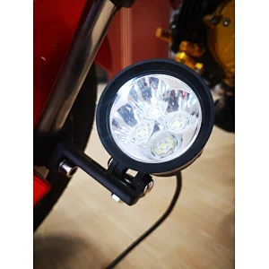 L4X Motorcycle 40W  headlight lamp 4500-Lumen 4xCrees LED white  Motor Driving SpotLight