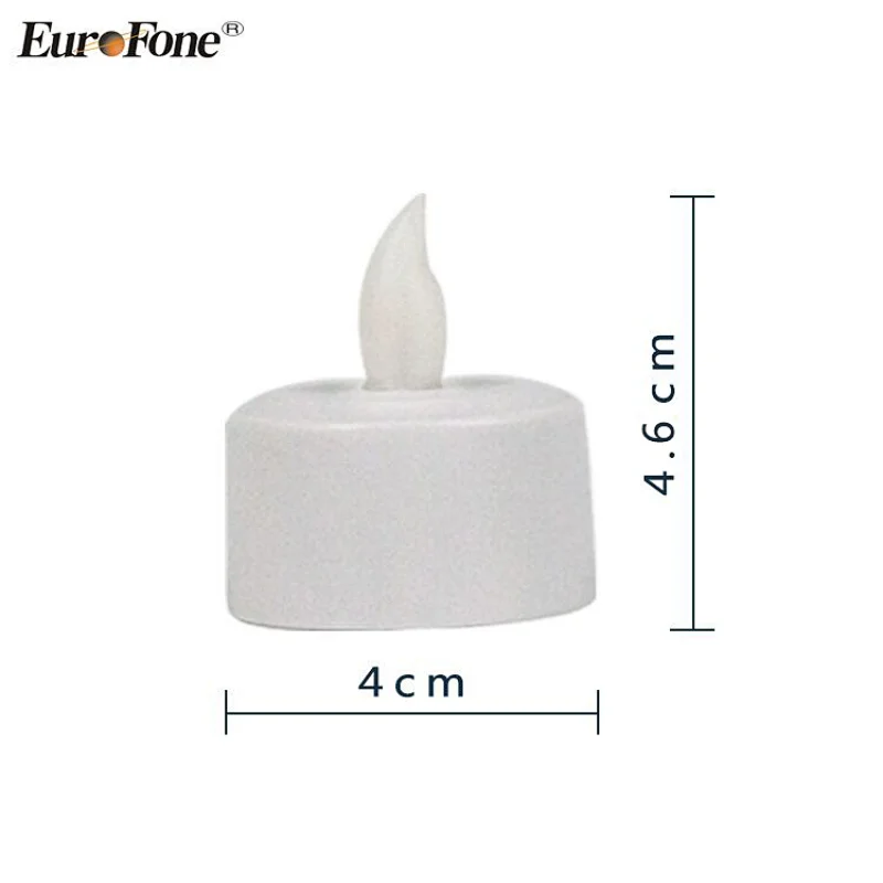 manufacturer most popular decoration house party rechargeable led candle yellow lights without remote set of 4